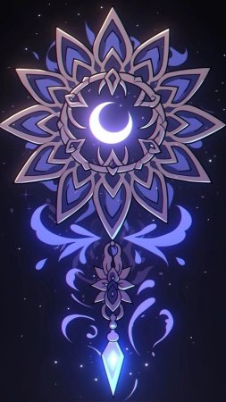 Магические круги скачать фон 1080 x 1920