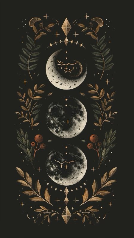 Луна астрология скачать фон 1080 x 1920