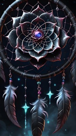Dream catcher скачать фон 1424 x 2532