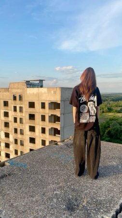 Закат с крыши