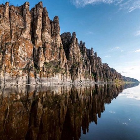 Национальный парк \ ленские столбы\ якутия скачать фон 2048 x 2048