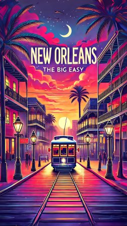 New orleans скачать фон 2160 x 3840