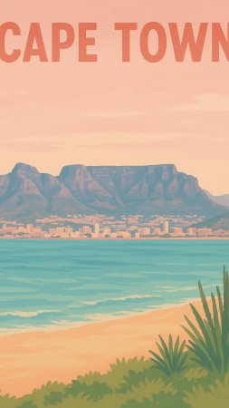 Cape town south africa скачать фон 1080 x 1920