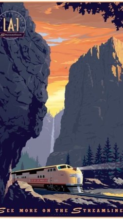 Vintage travel posters скачать фон 1080 x 1920