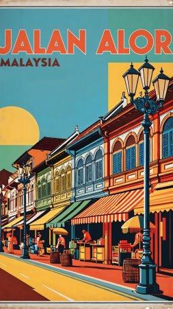 Vintage poster скачать фон 2160 x 3840