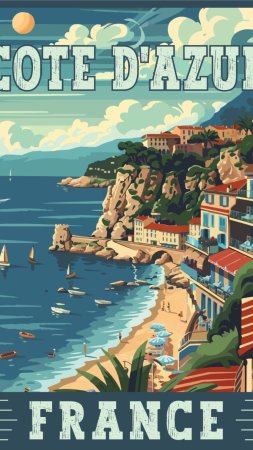 Винтажные плакаты скачать фон 1080 x 1920