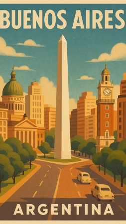 Obelisco de buenos aires скачать фон 1080 x 1920
