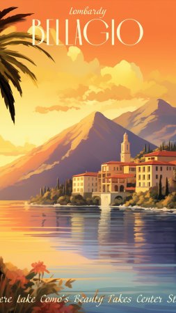 Lake como скачать фон 1424 x 2532