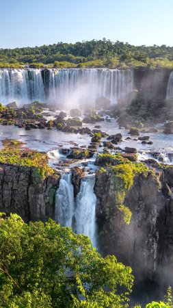 Водопад игуасу панорама
