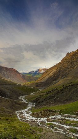 Spiti valley скачать фон 1424 x 2532