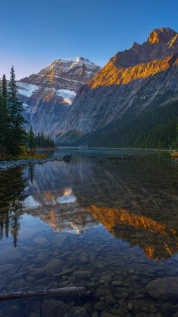 Jasper national park скачать фон 1080 x 1920