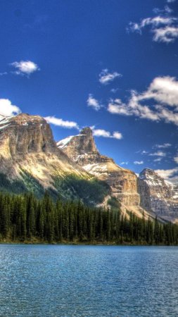 Jasper national park скачать фон 2160 x 3840