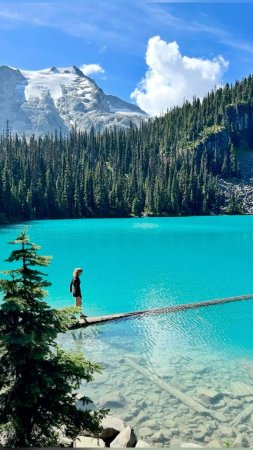 Joffre lakes provincial park скачать фон 1080 x 1920