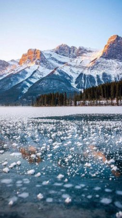 Banff national park canada скачать фон 720 x 1280