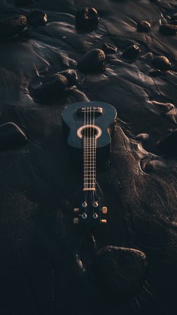 Гитара обои скачать фон 2160 x 3840