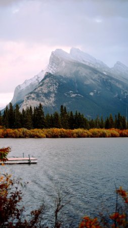 Rocky mountain park скачать фон 1424 x 2532