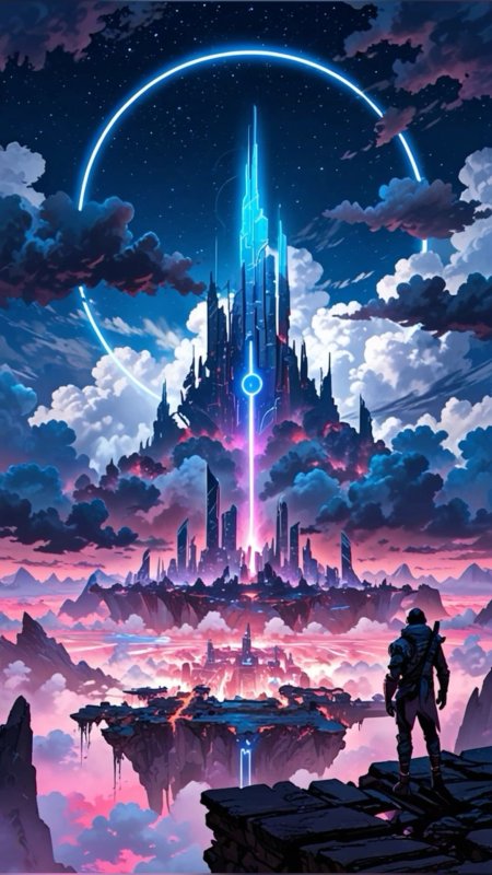 Будущее фантастика скачать фон 1080 x 1920