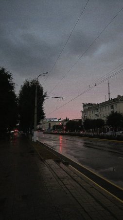 Город вечерний скачать фон 720 x 1280