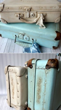 Чемодан шебби шик скачать фон 2160 x 3840