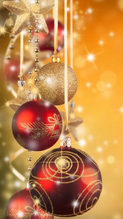 Новогодний фон скачать фон 2160 x 3840
