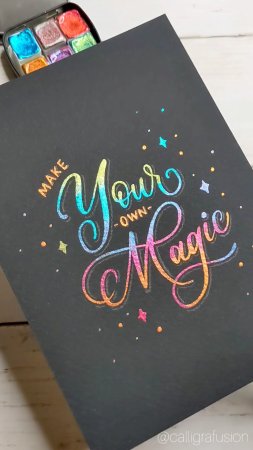 Hand lettering art скачать фон 1080 x 1920