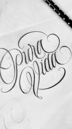 Calligraphy lettering скачать фон 720 x 1280