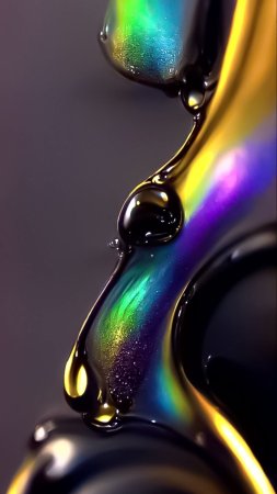 Oil slick скачать фон 1424 x 2532