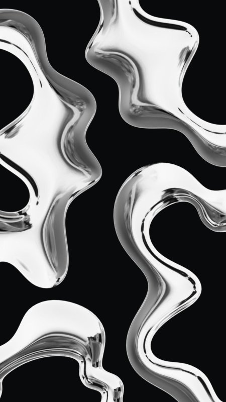 Liquid metal скачать фон 1080 x 1920