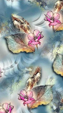 Textile print design скачать фон 2160 x 3840