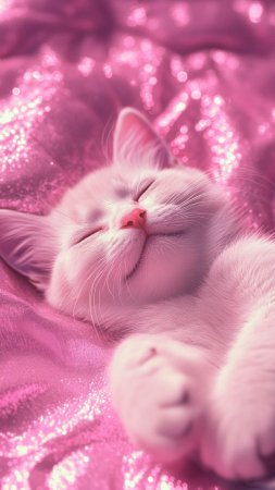 Pink cat