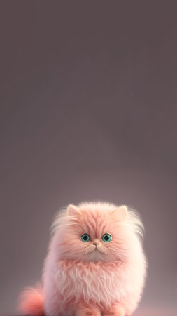 Fluffy pink