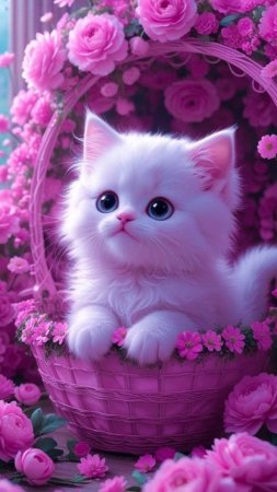 Милая котик