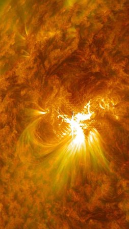 Solar flares