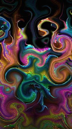 Colorful abstract скачать фон 1424 x 2532