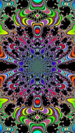 Psychedelic art скачать фон 1424 x 2532