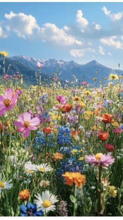 Wildflower meadow