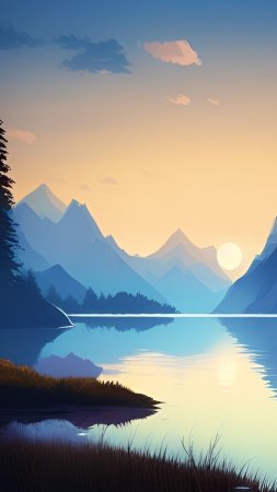 Пейзажи с горами