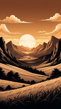 Landscape art