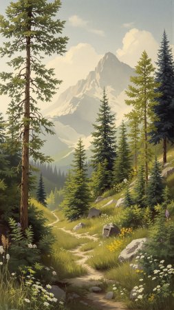 Горные пейзажи