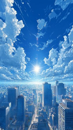 Anime scenery