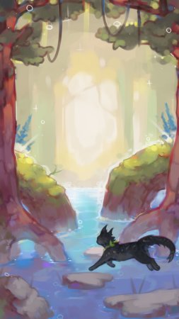 Коты воители битва скачать фон 1080 x 1920