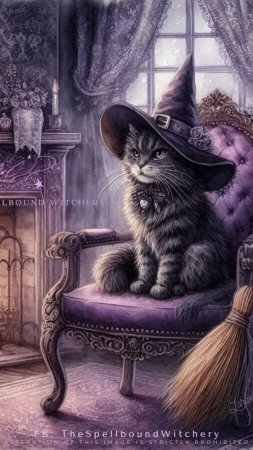 Хэллоуин кот скачать фон 720 x 1280