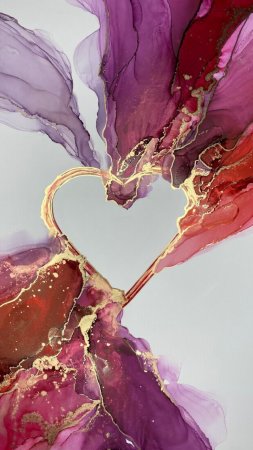 Абстрактная живопись скачать фон 720 x 1280