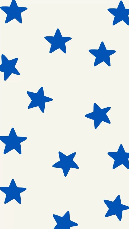 Sky blue stars