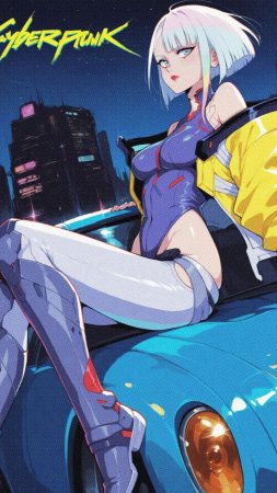 Cyberpunk edgerunners киберпанк бегущий по краю