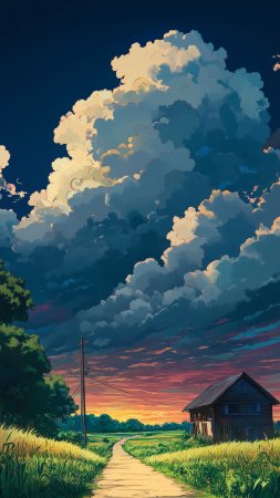 Anime landscape