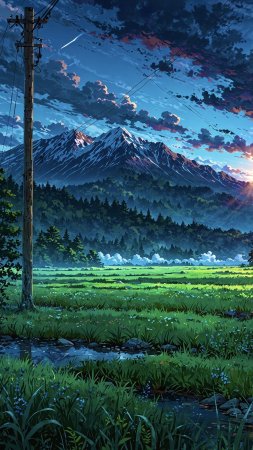 Anime scenery