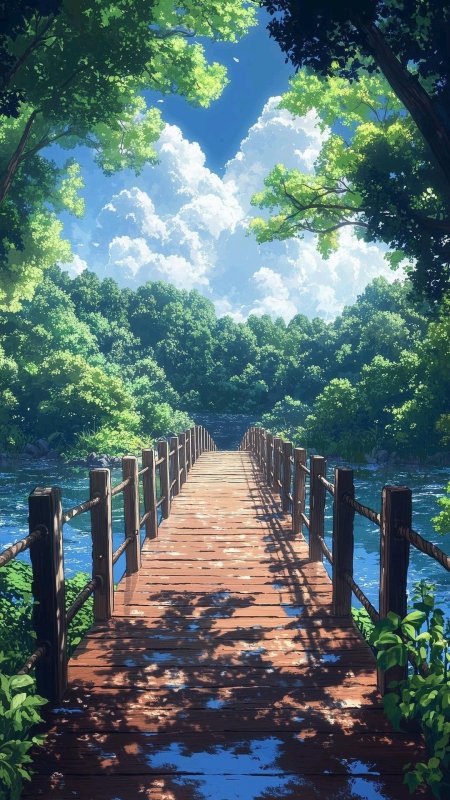 Anime scenery