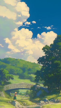 Studio ghibli wallpaper k