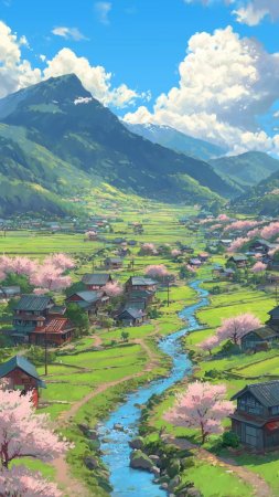 Japanese village